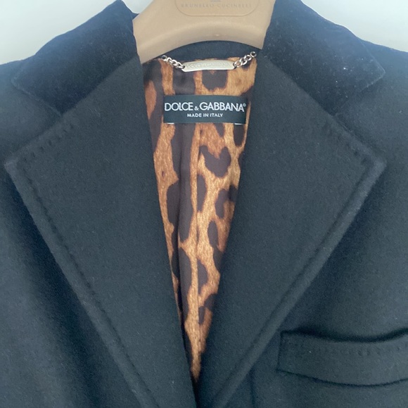 Authentic Dolce & Gabanna Wool Tailored Coat - Picture 2 of 5